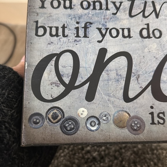 Inspirational Black and Gray Wall Art Decor - Picture 13 of 13